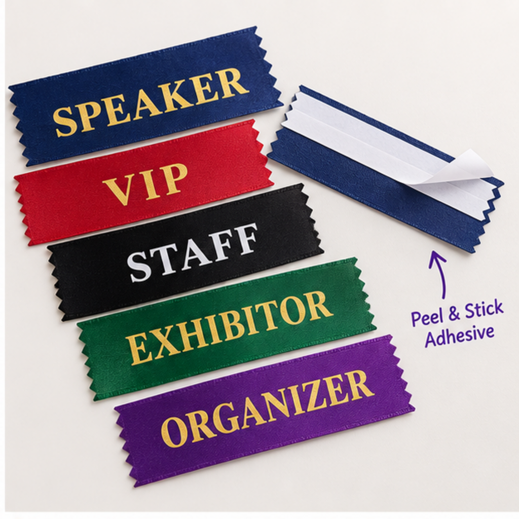 Essential event role ribbon pack, alternate angle