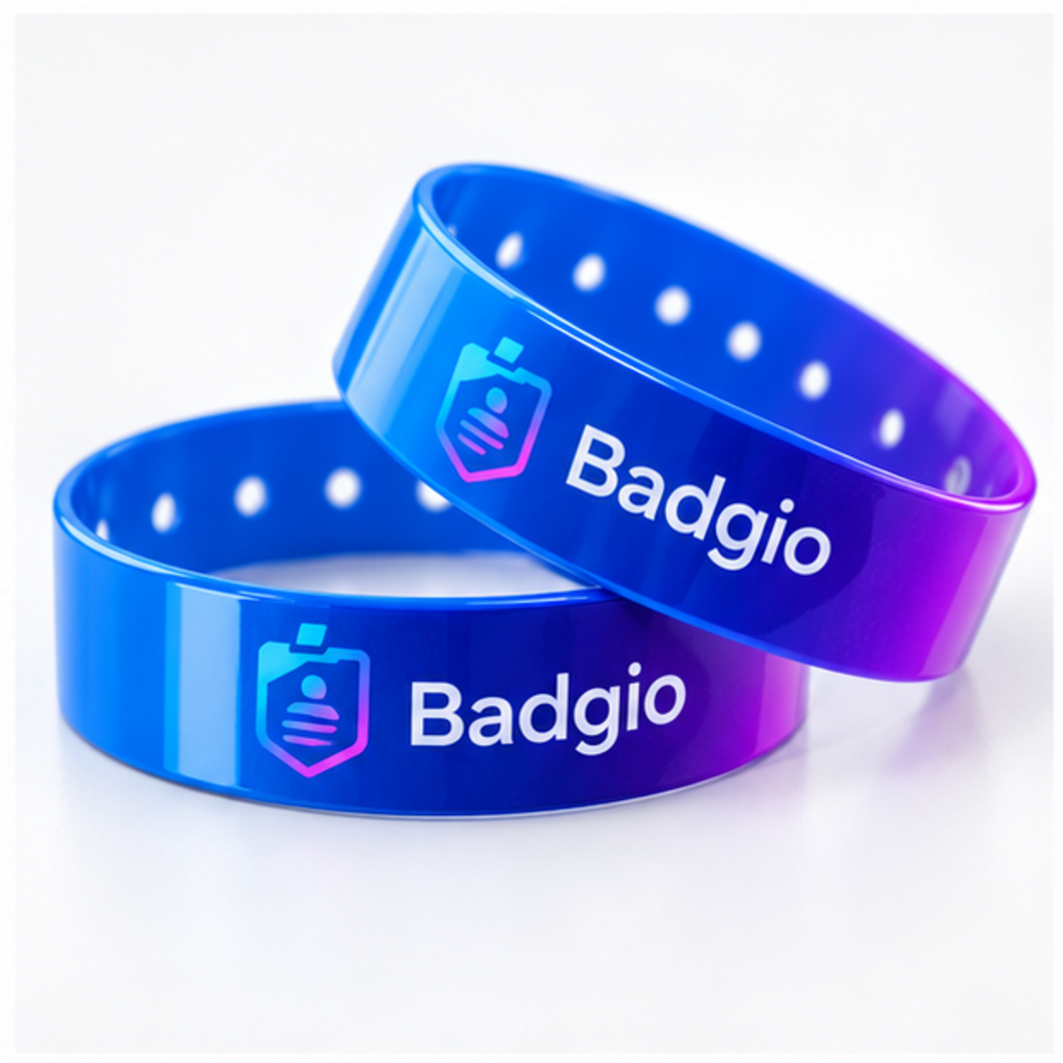 Custom PVC vinyl wristband, additional product view
