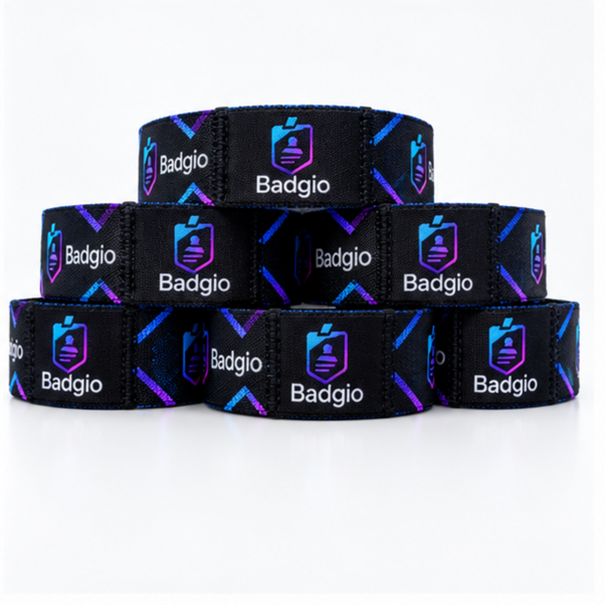 Custom fabric RFID wristband, additional product view