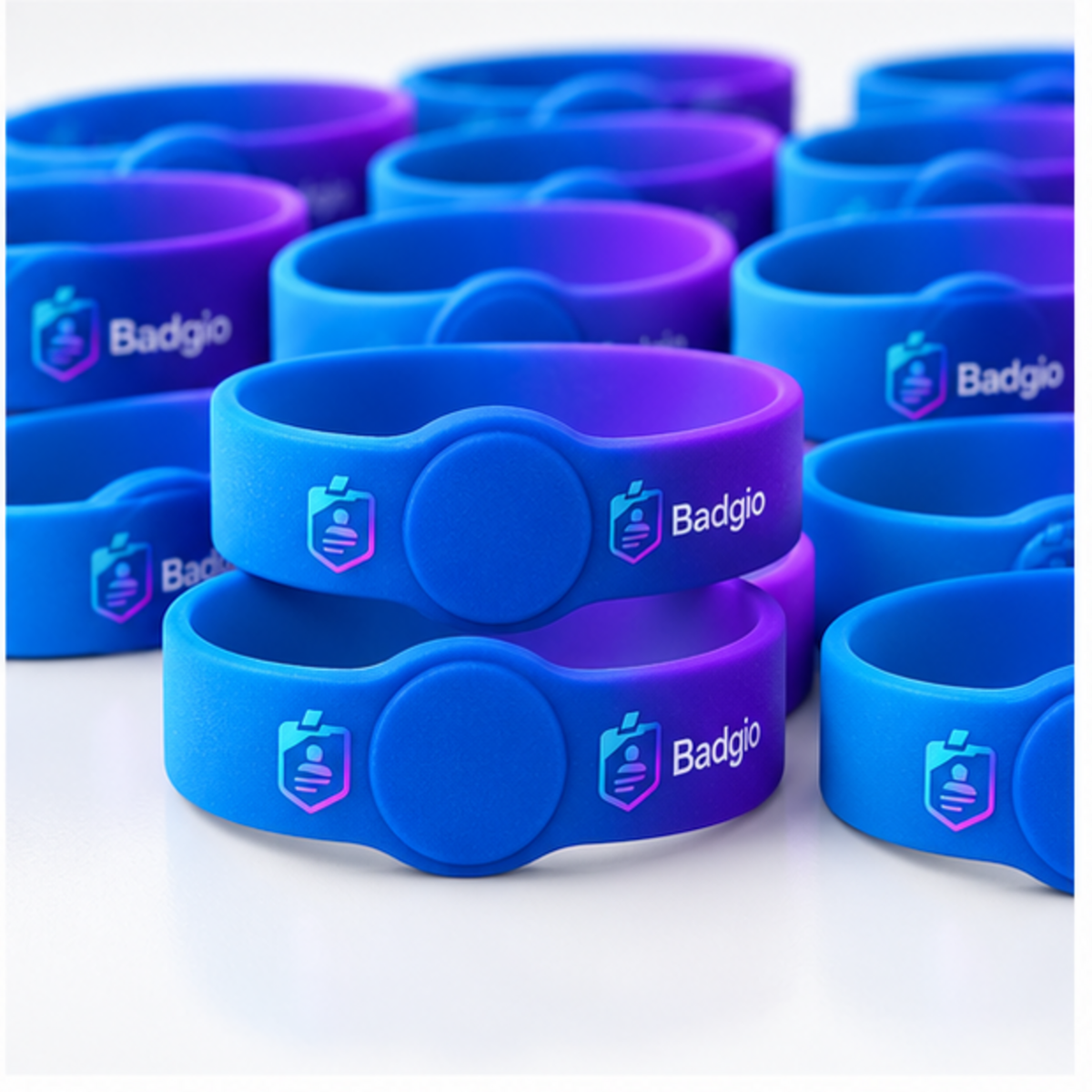Custom silicone RFID wristband, additional product view