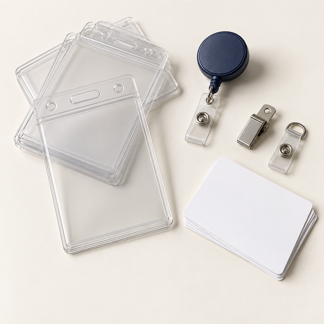 Badge holders and accessories